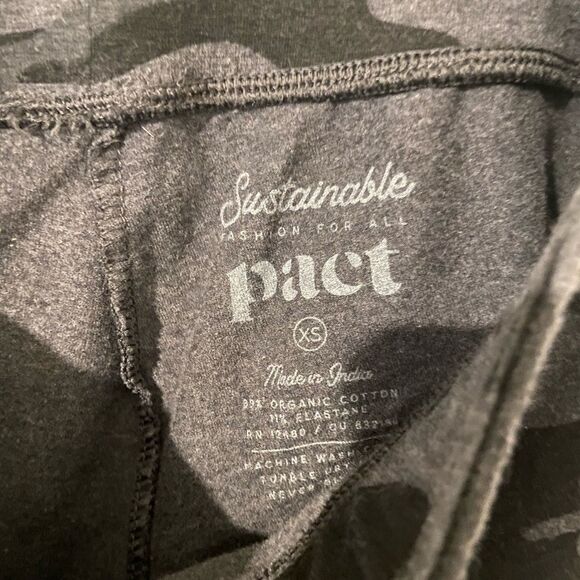 Pact Black Camo Print Leggings - Picture 3 of 3